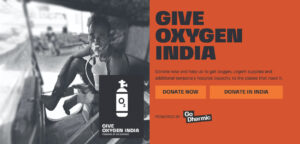 godharmic.com campaigns give-oxygen-india