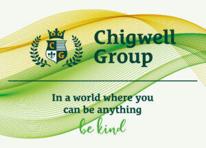 Chigwell Group be kind logo with background