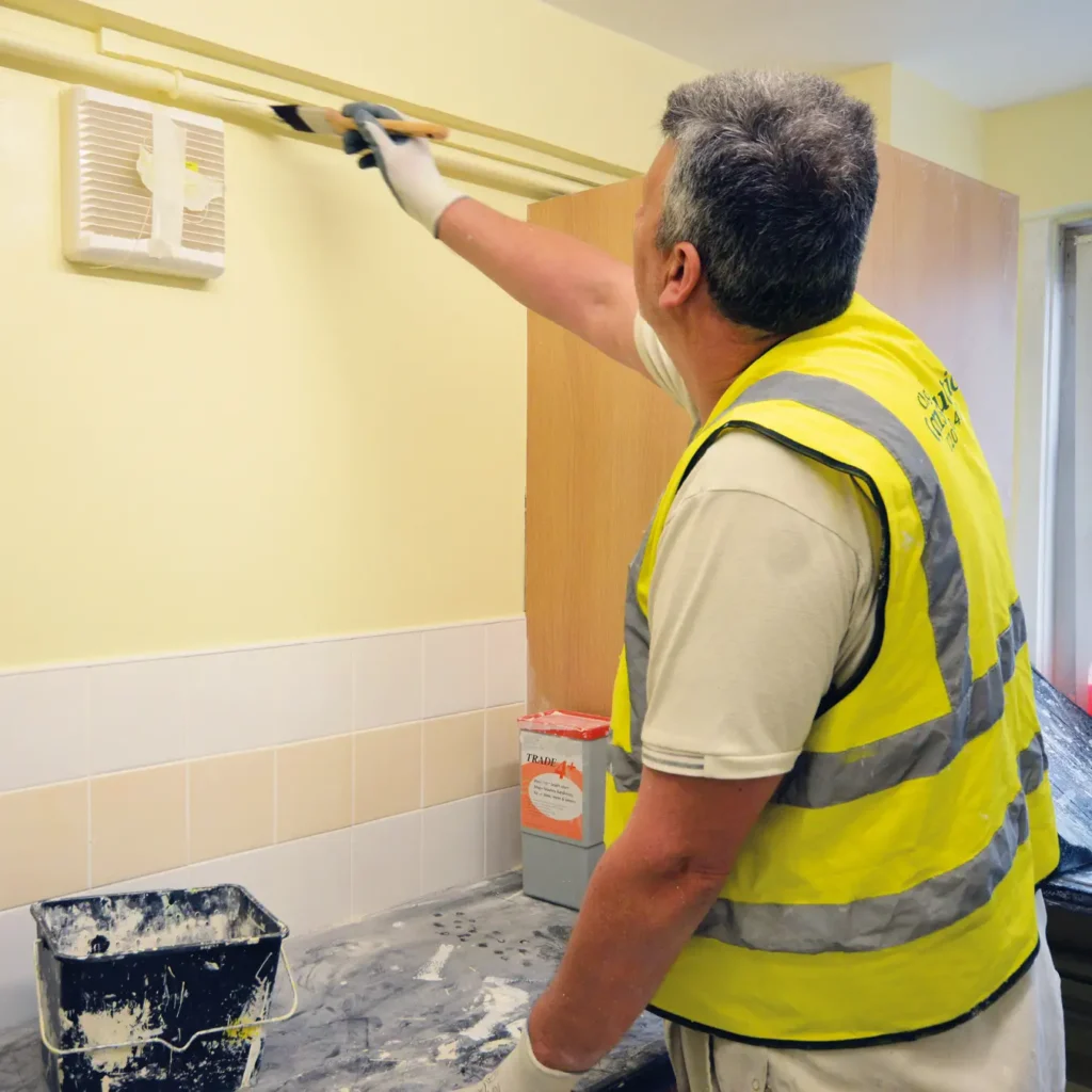Painting and decorating a void refurbishment by Chigwell London